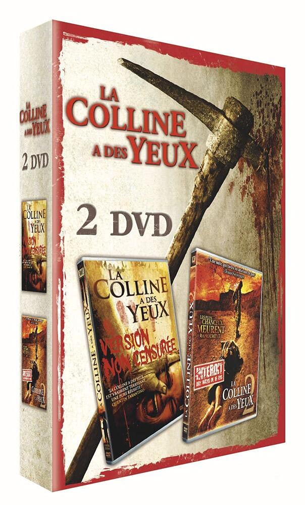 Coffret la colline a des yeux 1 et 2 Films