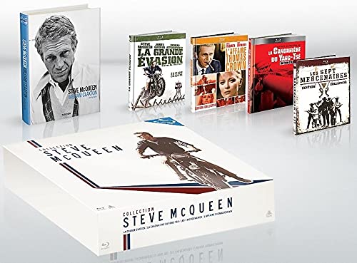 Collection Steve McQueen (I) -4 Films : La Grande évasion + Les Sept mercenaires + l'affaire Thomas Crown + La canonnière du Yang-Tsé Movies