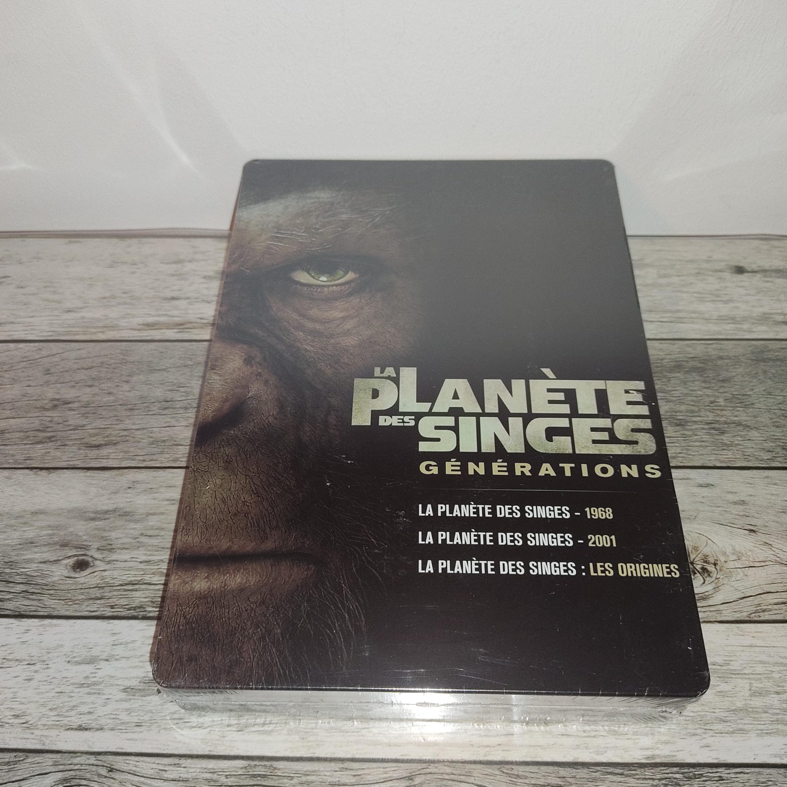 Coffret la planète des singes 3 films : la planète des singes ; la planète des singes ; les origines Movies