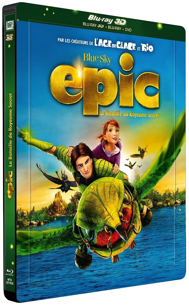 Epic - La bataille du Royaume Secret - Blu-ray 3D + Blu-ray + DVD - Boîter métal + Lenticulaire Films