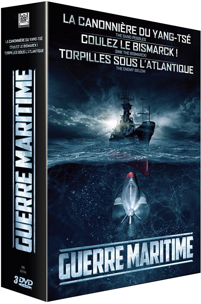 Guerre Maritime : La Canonnière du Yang-Tsé + Coulez Le Bismarck + Torpilles sous l'Atlantique Movies