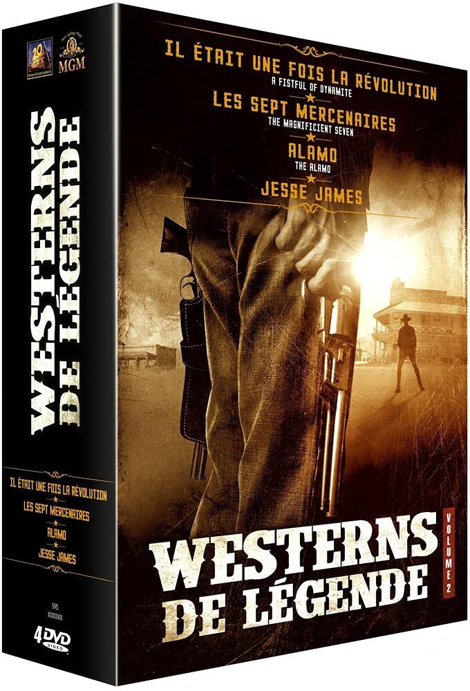 Coffret westerns de légendes, vol. 2, 4 films Films