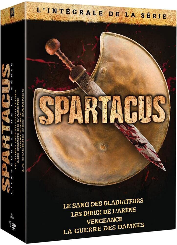 Spartacus - L'intégrale de la série : Le sang des Gladiateurs + Les dieux de l'arène + Vengeance + La guerre des damnés Box sets