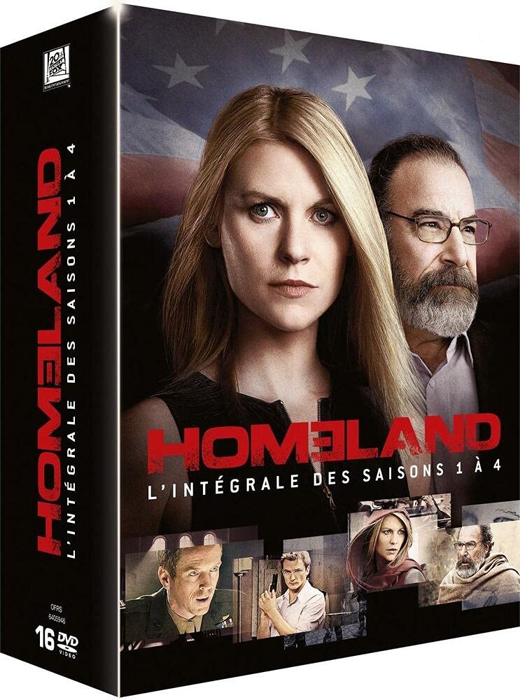 Homeland Seasons 1 - 4 (16-dvd) Box sets