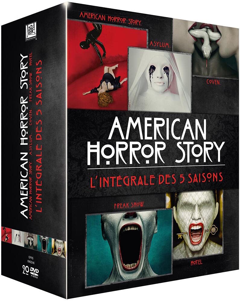 American Horror Story-L'intégrale des Saisons 1 à 5 dvd
