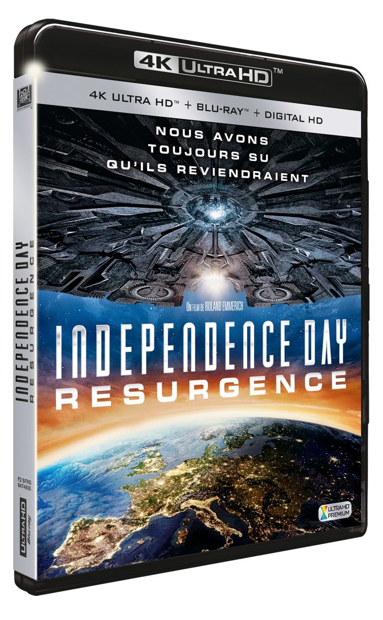 Independence day 2 : resurgence 4k ultra hd Films
