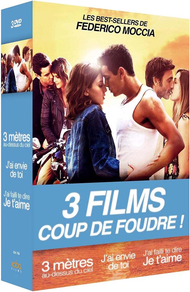 3 COMÉDIES ROMANTIQUES D'APRÈS FEDERICO MOCCIA (D) dvd