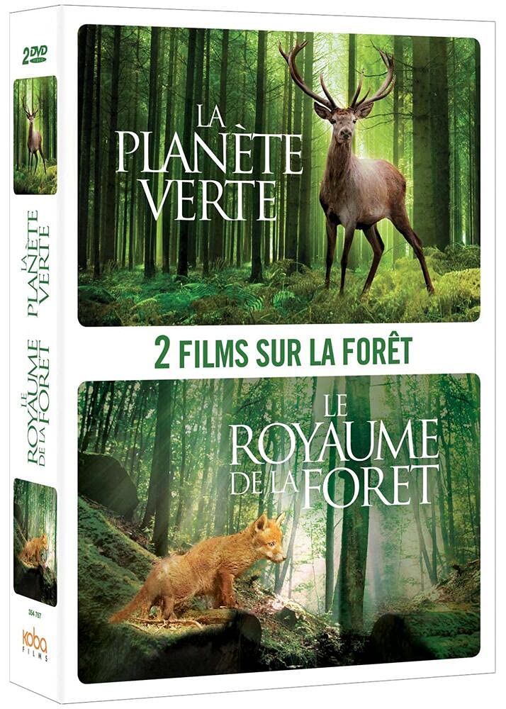 Coffret forêt 2 films : la planète verte ; le royaume de la forêt Films