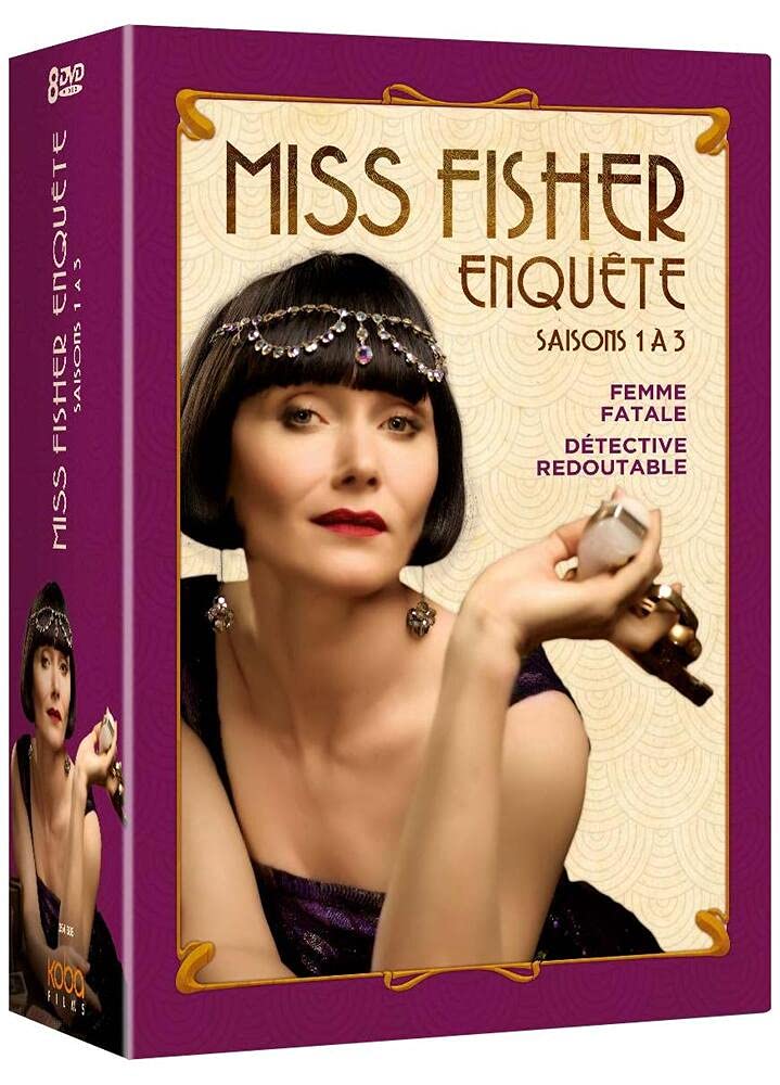 MISS FISHER ENQUÊTE Saisons 1 à 3 dvd