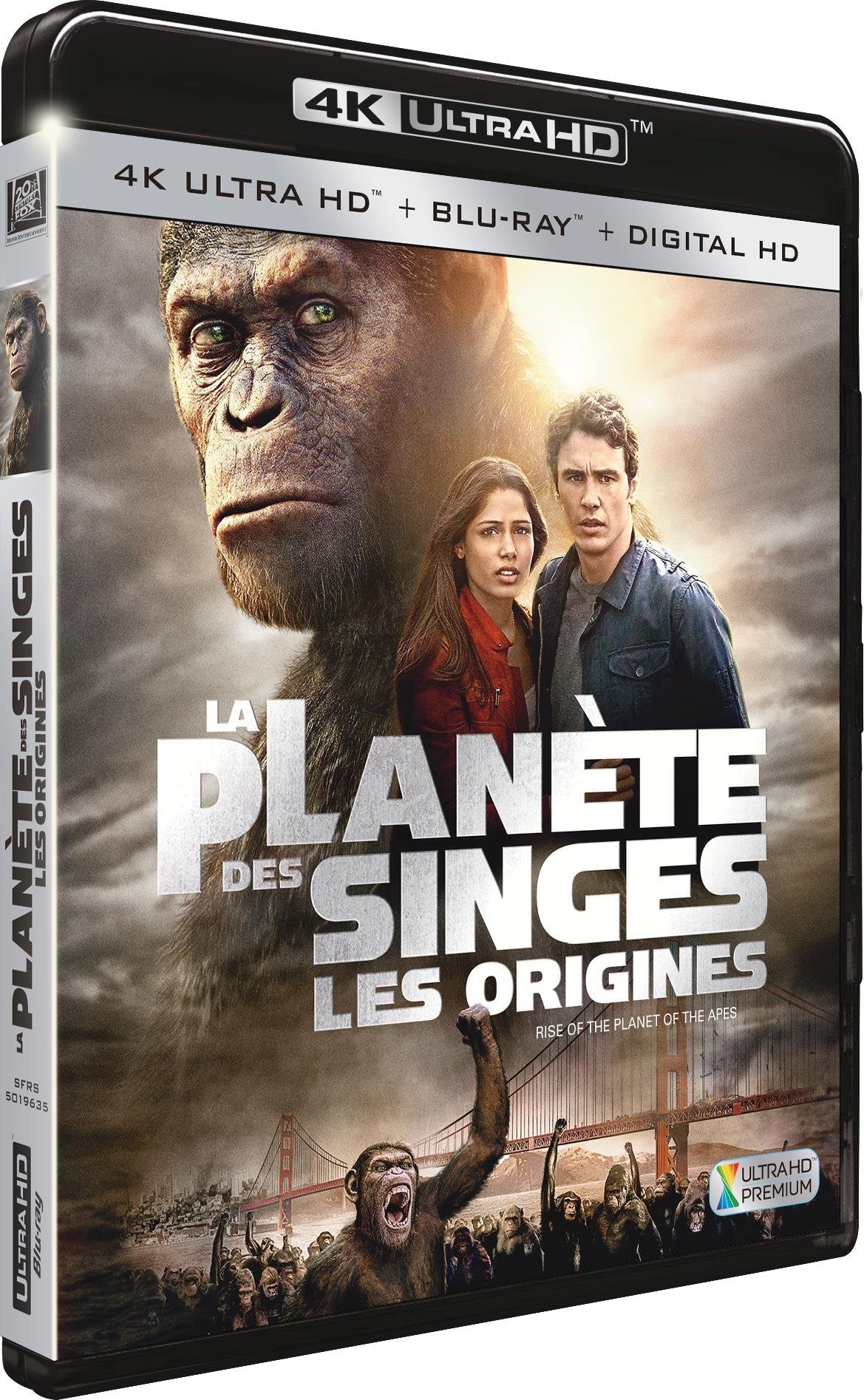 La Planète des Singes : Les origines dvd
