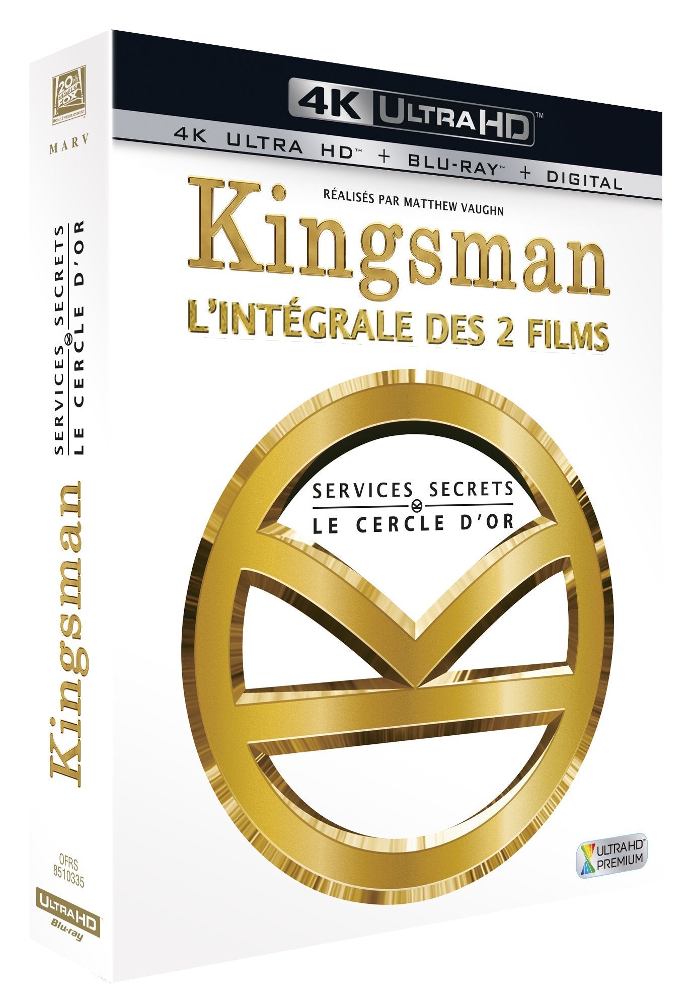 Kingsman : Services secrets + Kingsman 2 : Le Cercle d'Or dvd