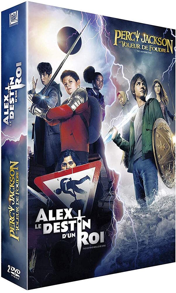 Coffret 2 films : alex, le destin d'un roi ; percy jackson, le voleur de foudre Films