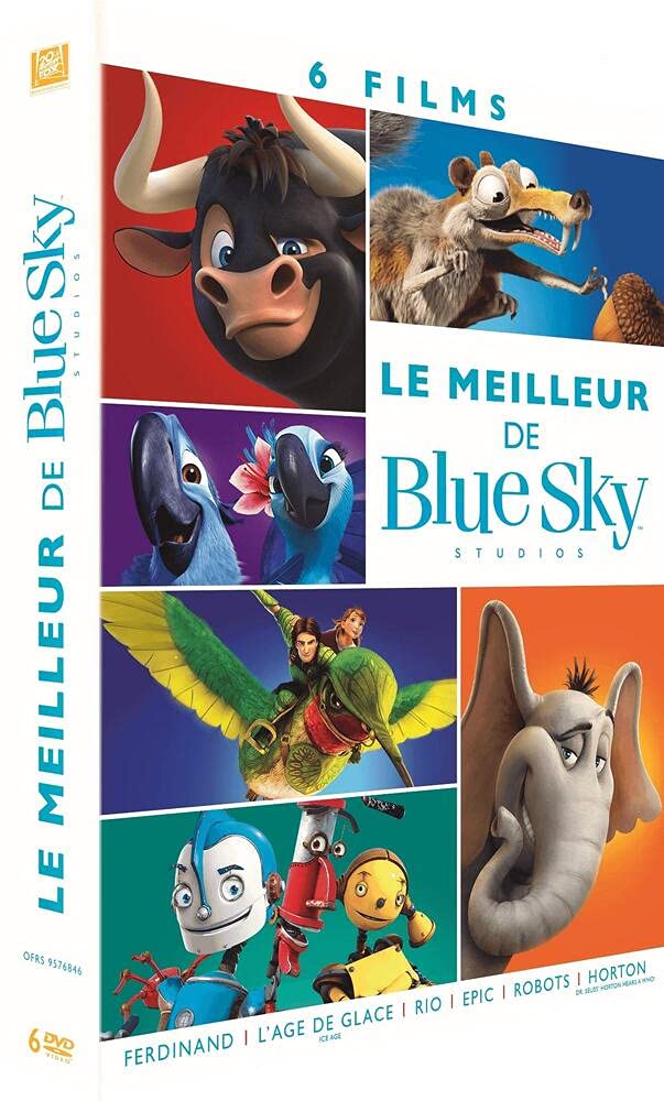 Coffret le meilleur des studios bluesky 6 films Films