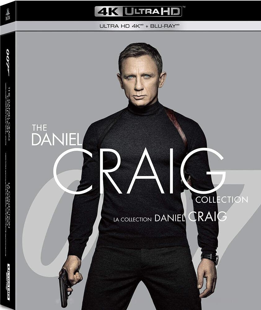 Coffret james bond / daniel craig 4 films : casino royale ; quantum of solace; skyfall ; spectre 4k Ultra-HD Movies