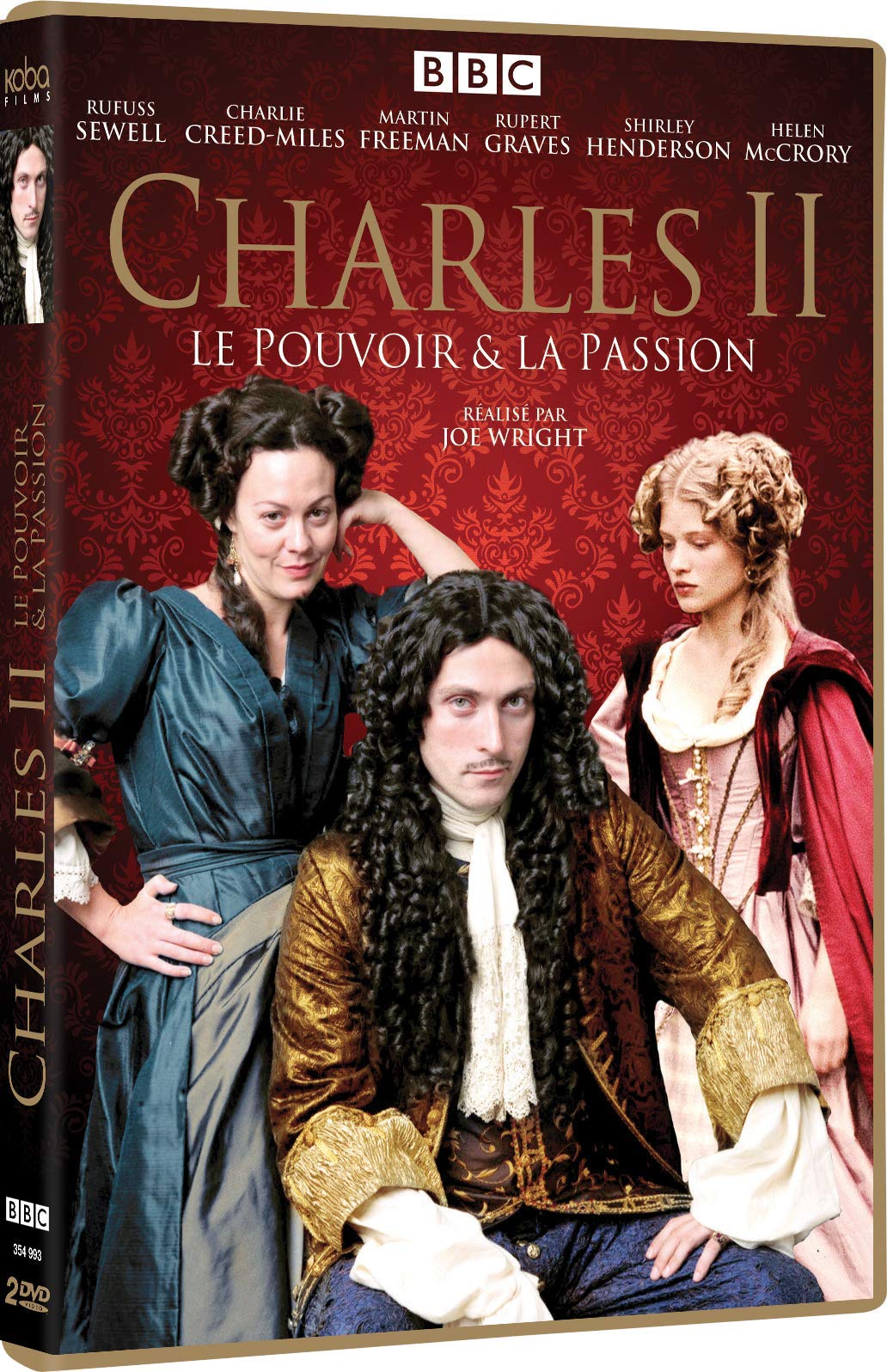 Coffret charles II : le pouvoir et la passion, 4 épisodes Box sets