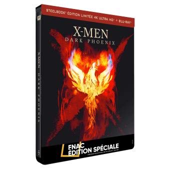 X-Men : Dark Phoenix Steelbook Edition Spéciale Blu-ray 4K Ultra HD dvd