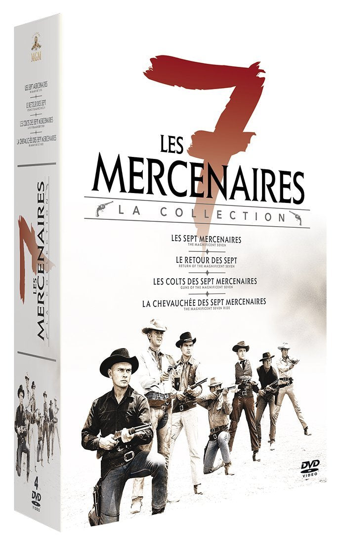 Collection les sept mercenaires : Les Sept mercenaires - Édition Collector / Le Retour des sept / Les Colts des sept mercenaires / La Chevauchées des ... - Coffret Collector 4 DVD Movies