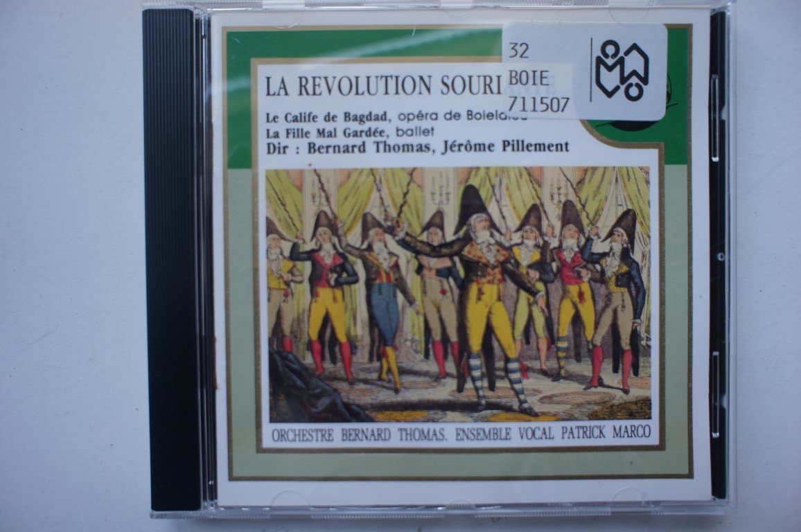 La Revolution Souriante : Le Calife de Bagdad : La Fille Mal Gardee cd