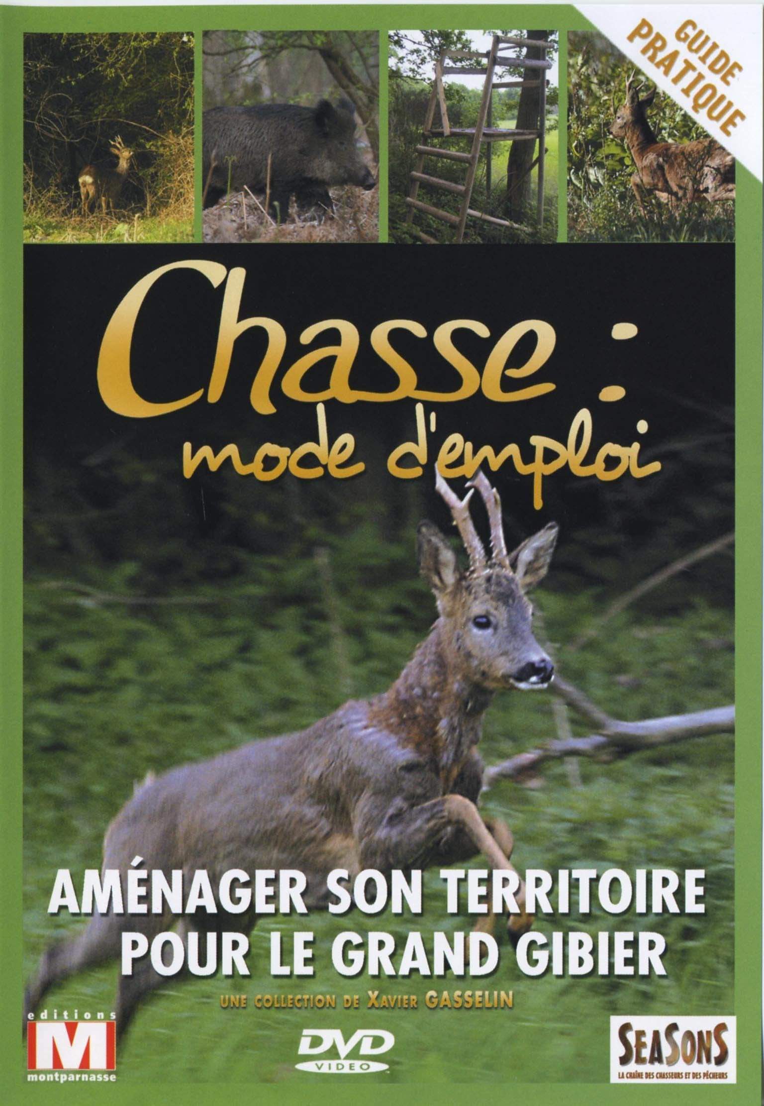 Chasse : Mode d'emploi-Vol. 5 : Aménager Son Territoire, Le Grand gibier dvd