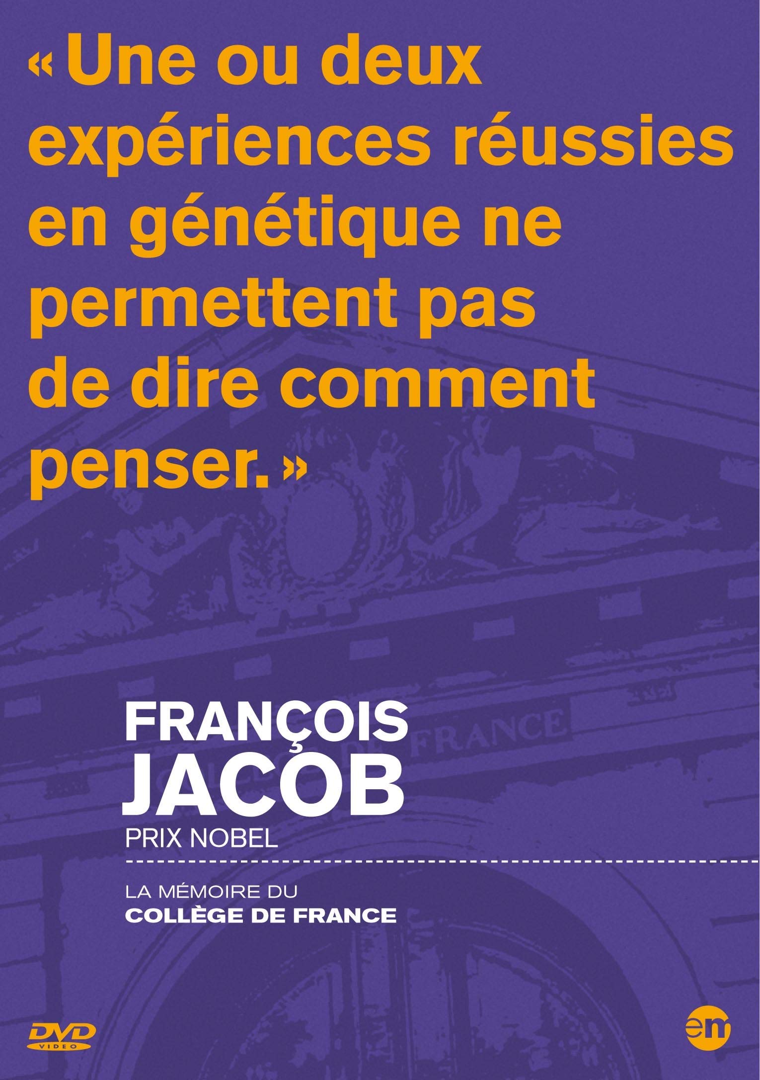La mémoire du collège de France : François jacob Films