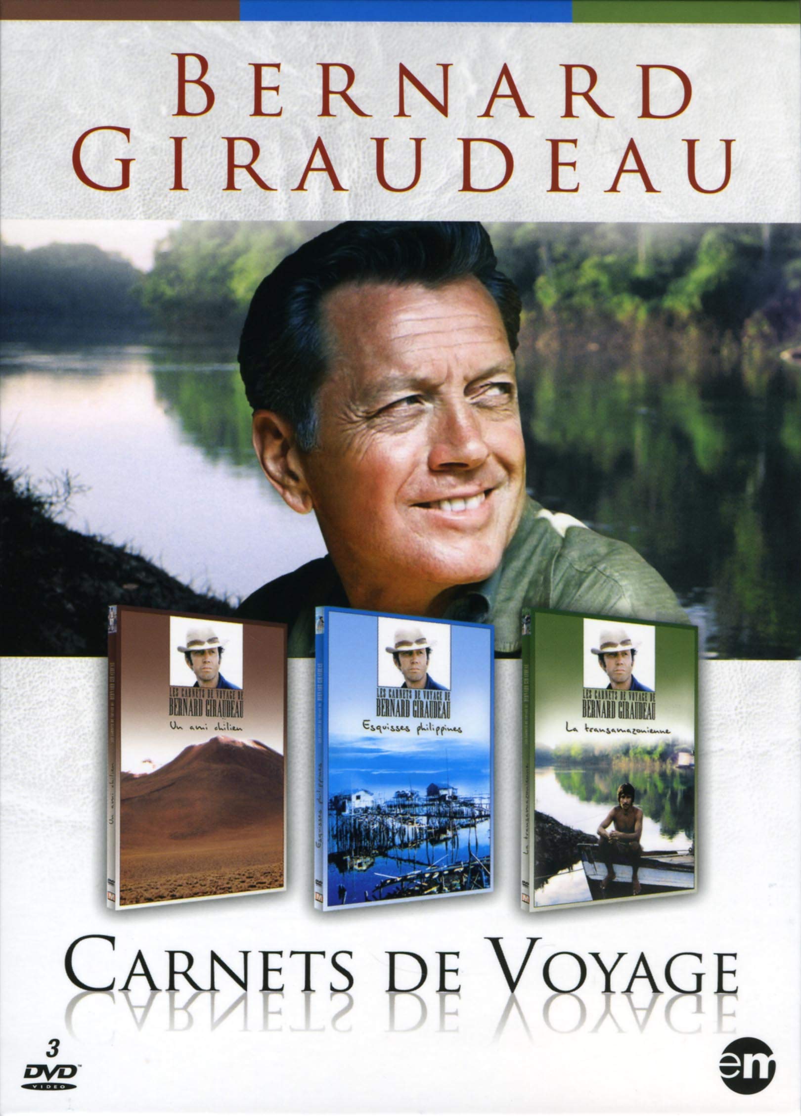 Coffret bernard giraudeau : carnets de voyage Films