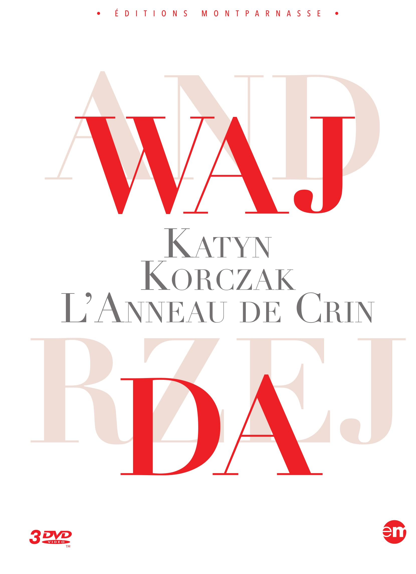 Coffret Andrzej Wajda : Katyn + l'anneau de CRIN + Korczac dvd