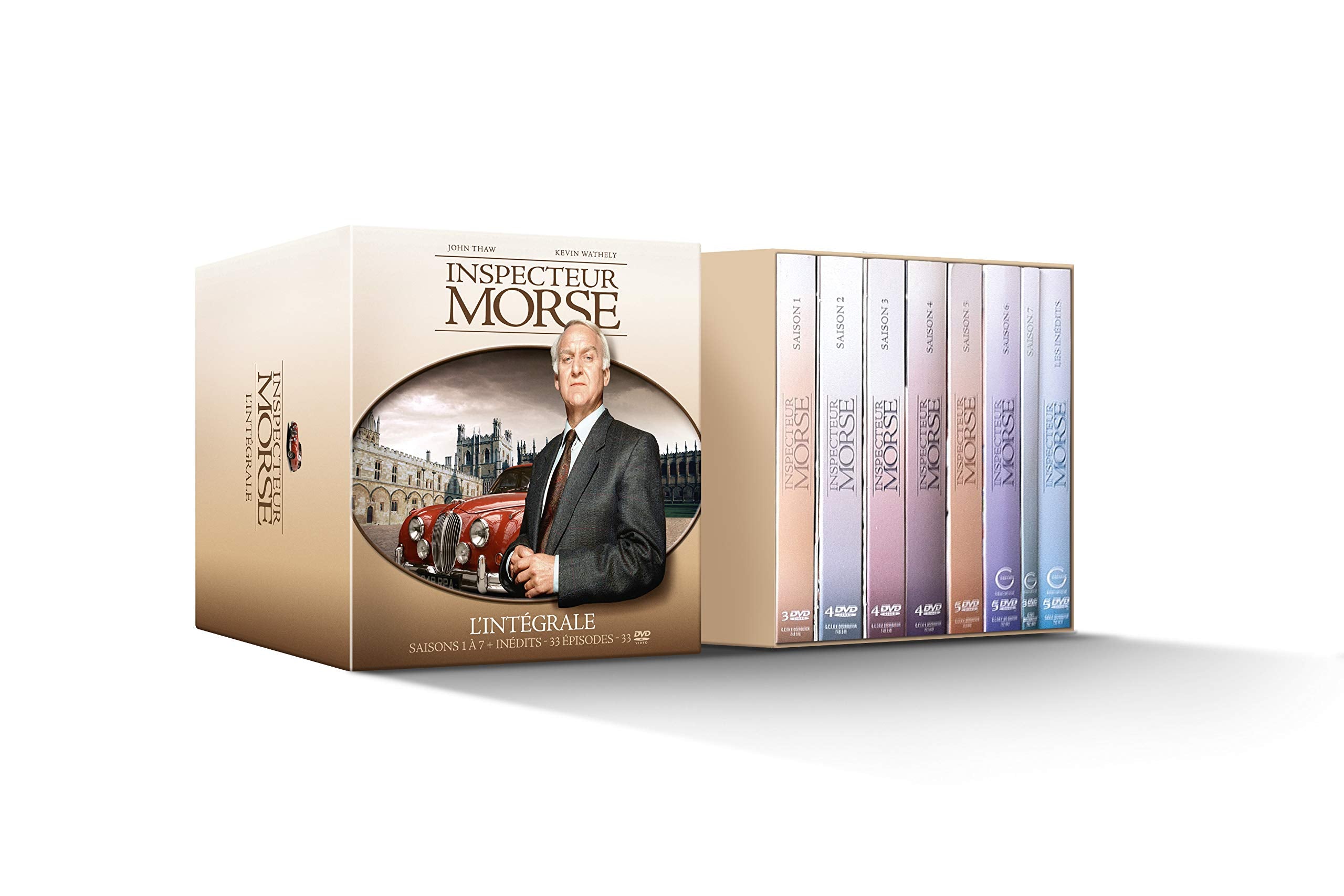 Inspecteur Morse - L'intégrale - Saisons 1 à 7 - Coffret 33 DVD Box sets