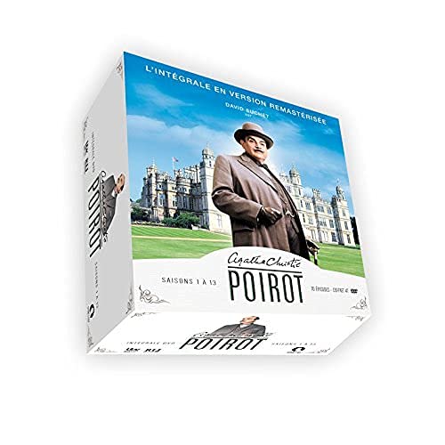 Hercule Poirot - L'intégrale des saisons 1 à 13 - Coffret 47 DVD Box sets