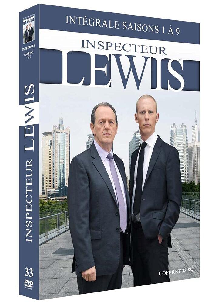 Edition française officielle - Inspecteur Lewis - Intégrale Saison 1 à 9 - Coffret 33 DVD Box sets
