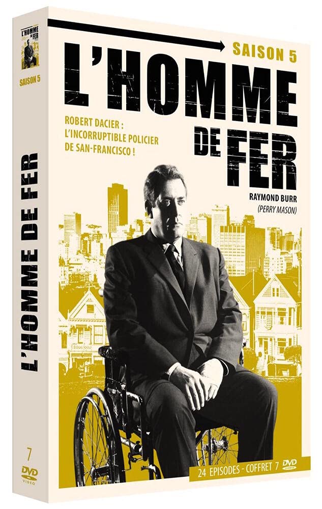 Edition française officielle - L'Homme de fer - Saison 5 - Coffret 7 DVD Box sets