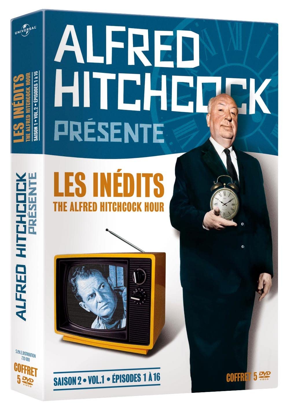 Alfred Hitchcock présente - Les inédits - Saison 2, vol. 1 - Coffret 5 DVD Box sets
