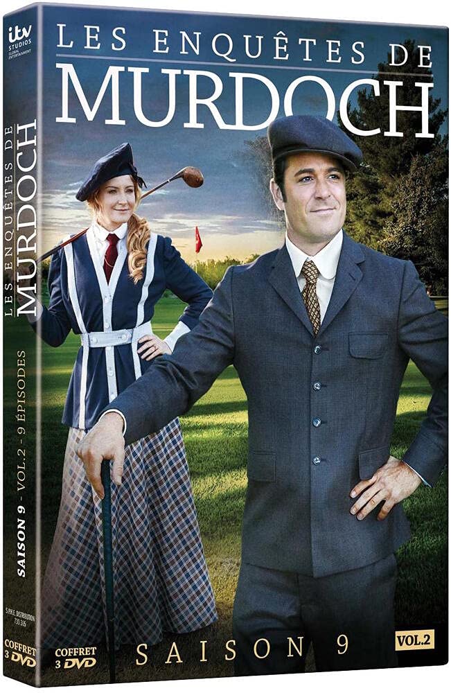 Edition française officielle - Les Enquêtes de Murdoch - Saison 9 - Vol. 2 - Coffret 3 DVD Box sets