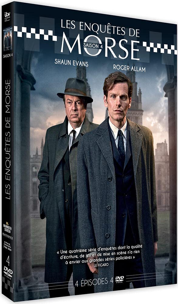 Les Enquêtes de Morse - Saison 4 - Coffret 4 DVD dvd