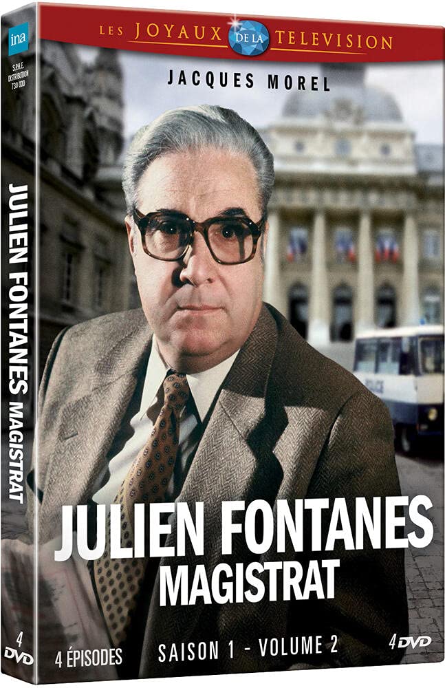 Edition française officielle - Julien Fontanes, magistrat - Saison 1 - Volume 2 - Coffret 4 DVD Box sets