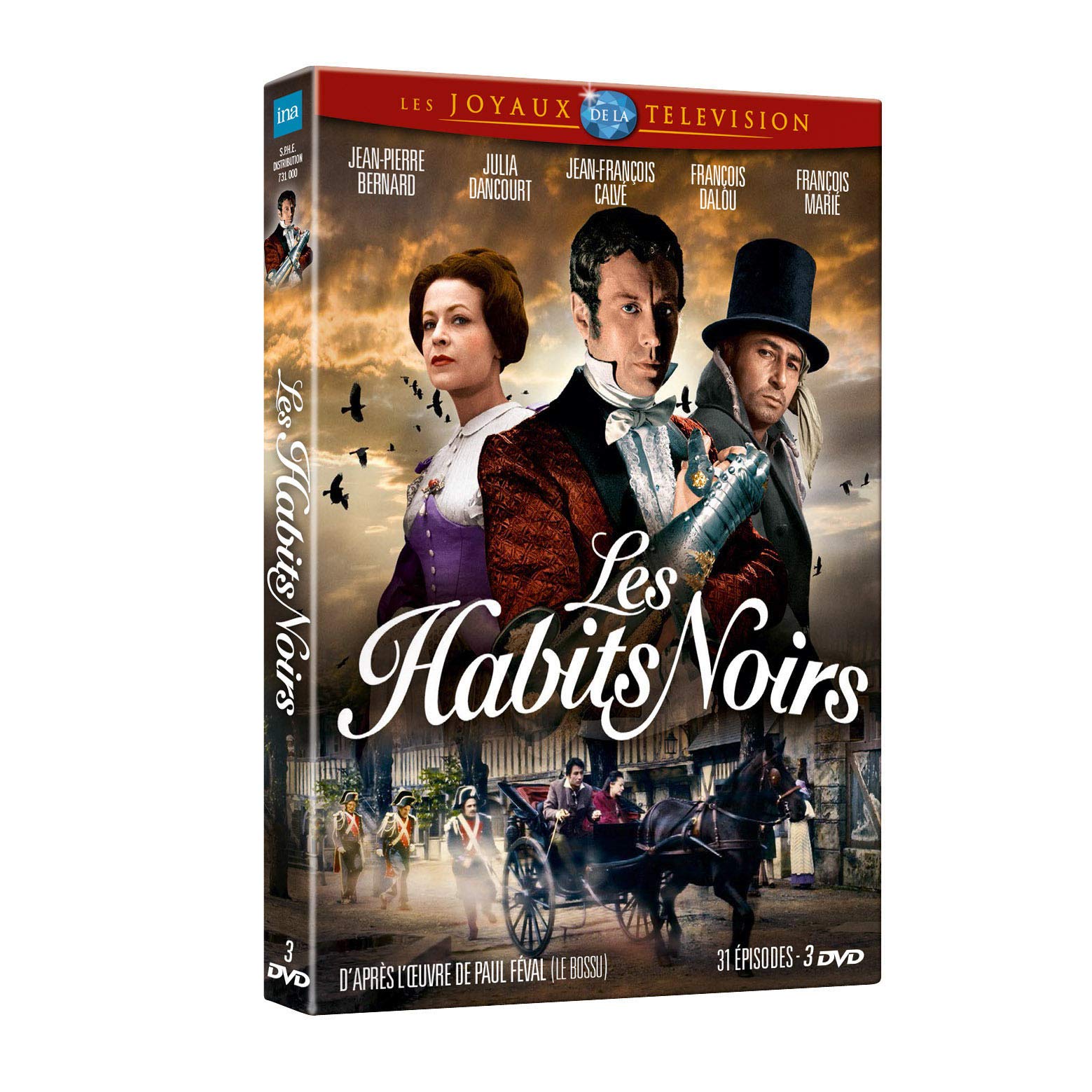 Edition française officielle - Les Habits Noirs - L'intégrale - Coffret 3 DVD dvd