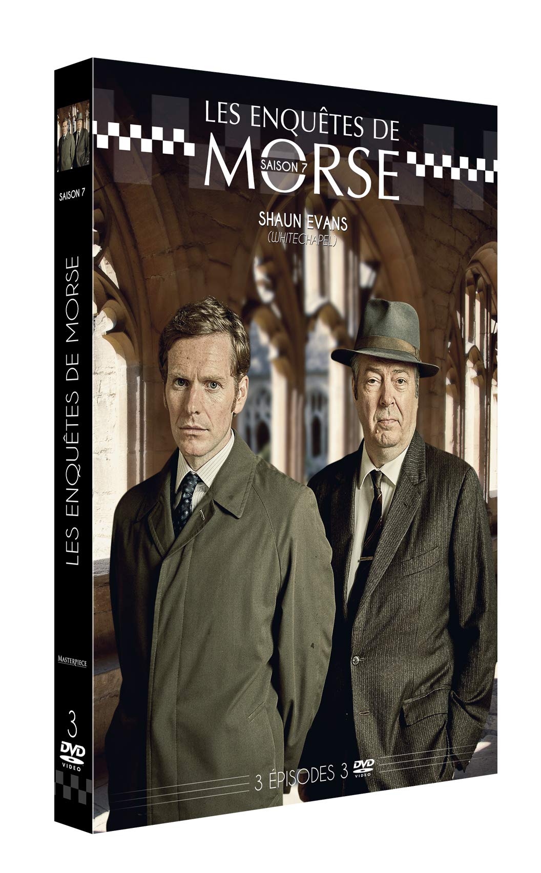 Edition française officielle - Les Enquêtes de Morse - Intégrale saison 7 - Coffret 3 DVD Box sets