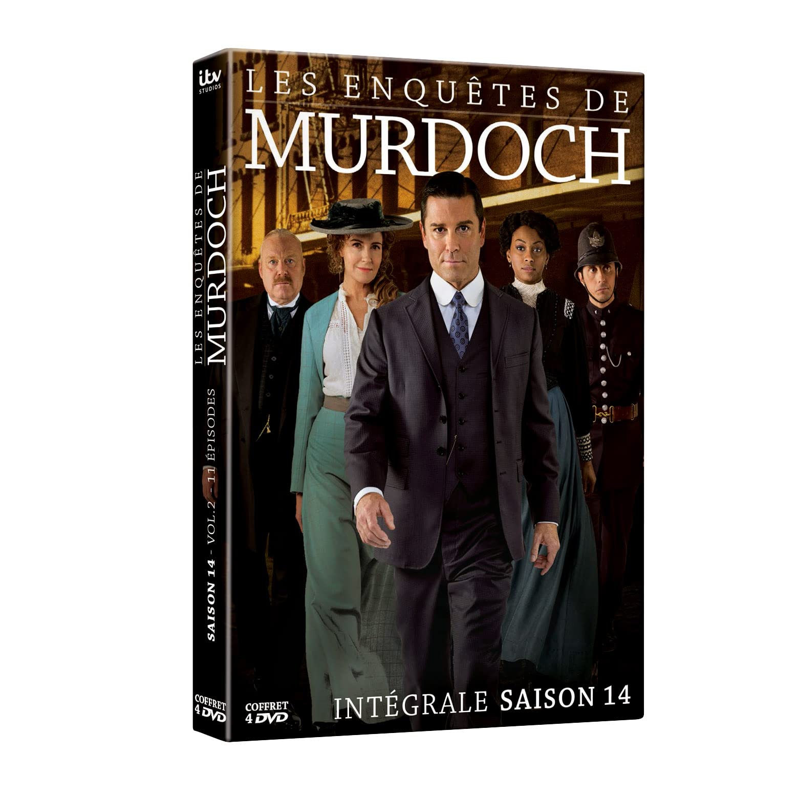Edition française officielle - Les Enquêtes de Murdoch - Intégrale saison 14 - Coffret 4 DVD dvd