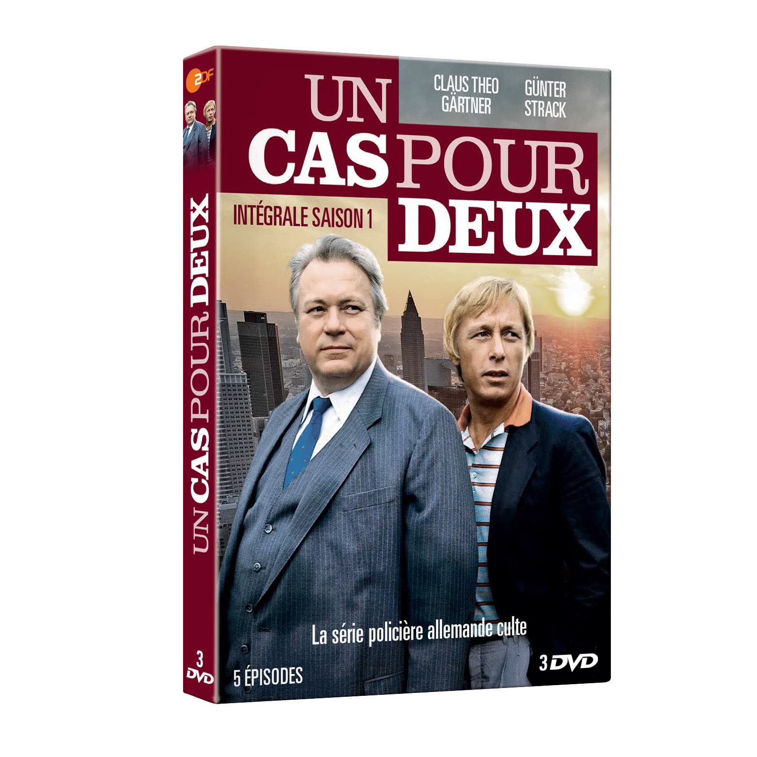 Edition française officielle - Un Cas Pour Deux - Intégrale Saison 1 - Coffret 3 DVD Box sets