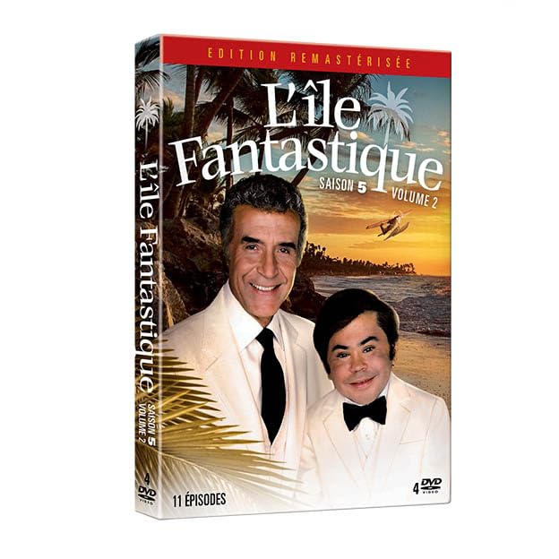 Edition française officielle - L'Île fantastique - Saison 5, volume 2 - Coffret 4 DVD dvd