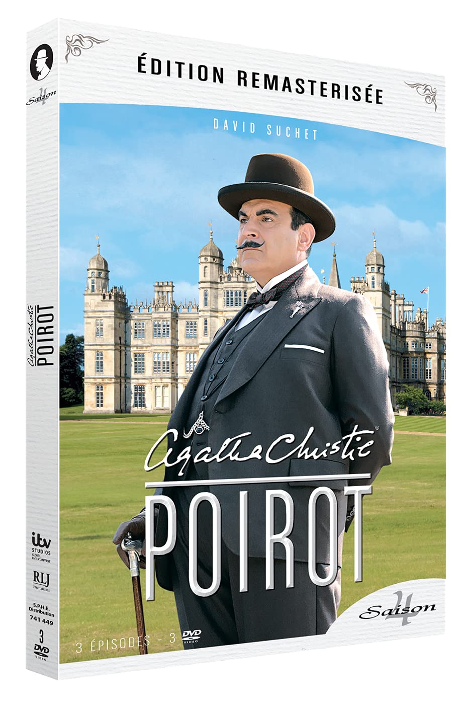 Agatha Christie : Poirot - Saison 4 - Coffret 3 DVD Box sets