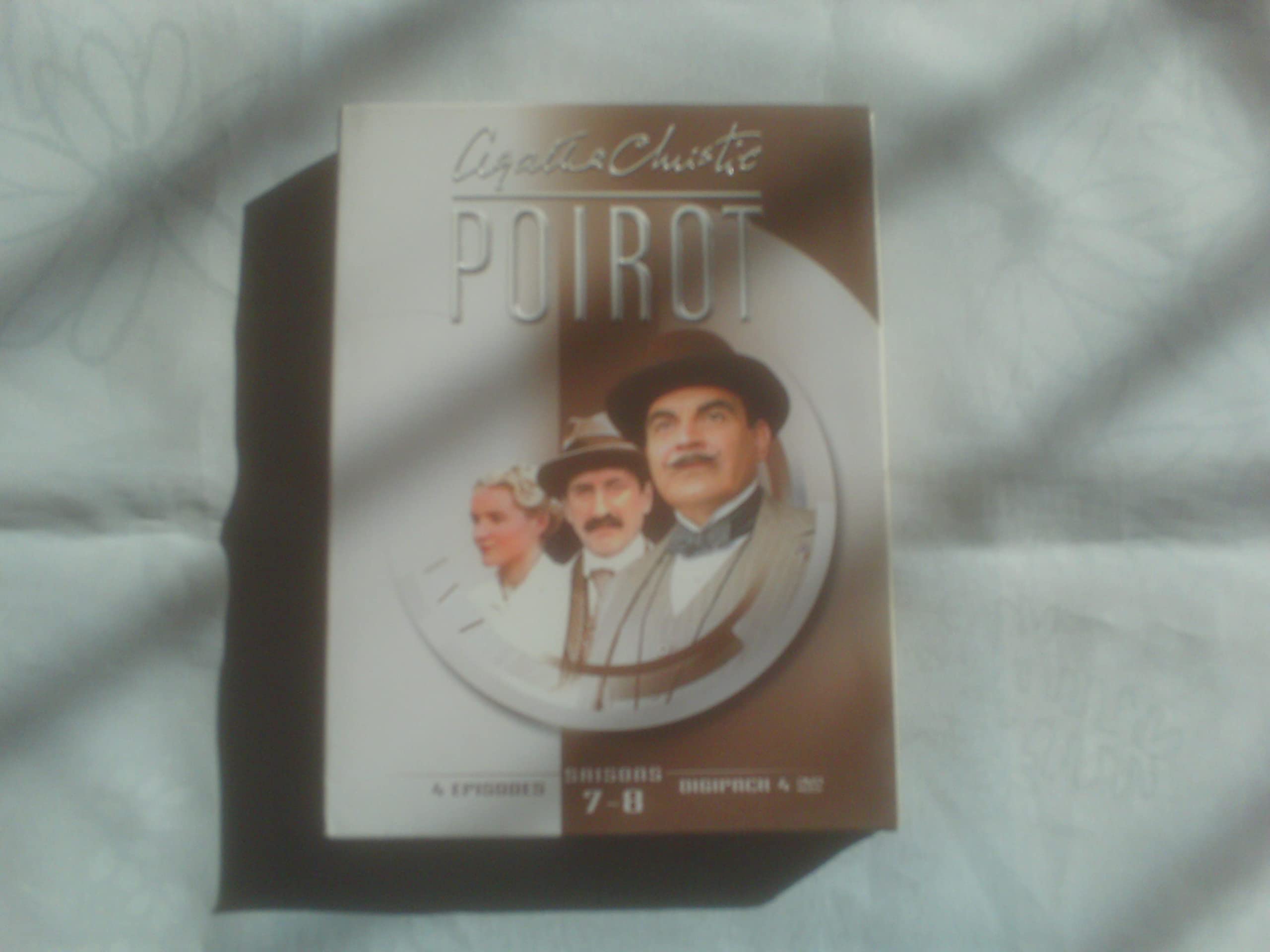 Agatha Christie : Poirot - Saisons 7 & 8 - Coffret 4 DVD Box sets