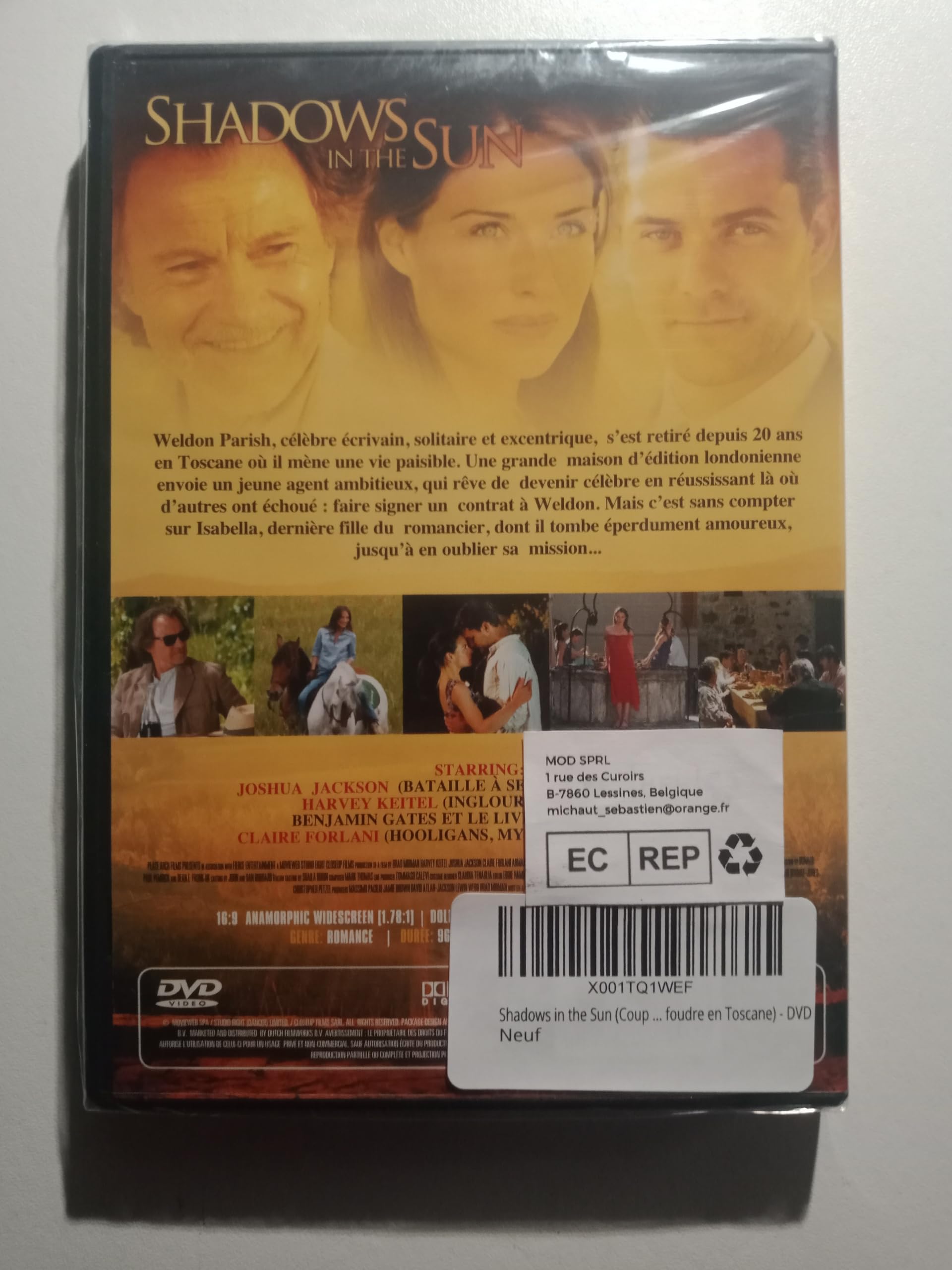 Shadows in the Sun (Coup de foudre en Toscane) - DVD Films