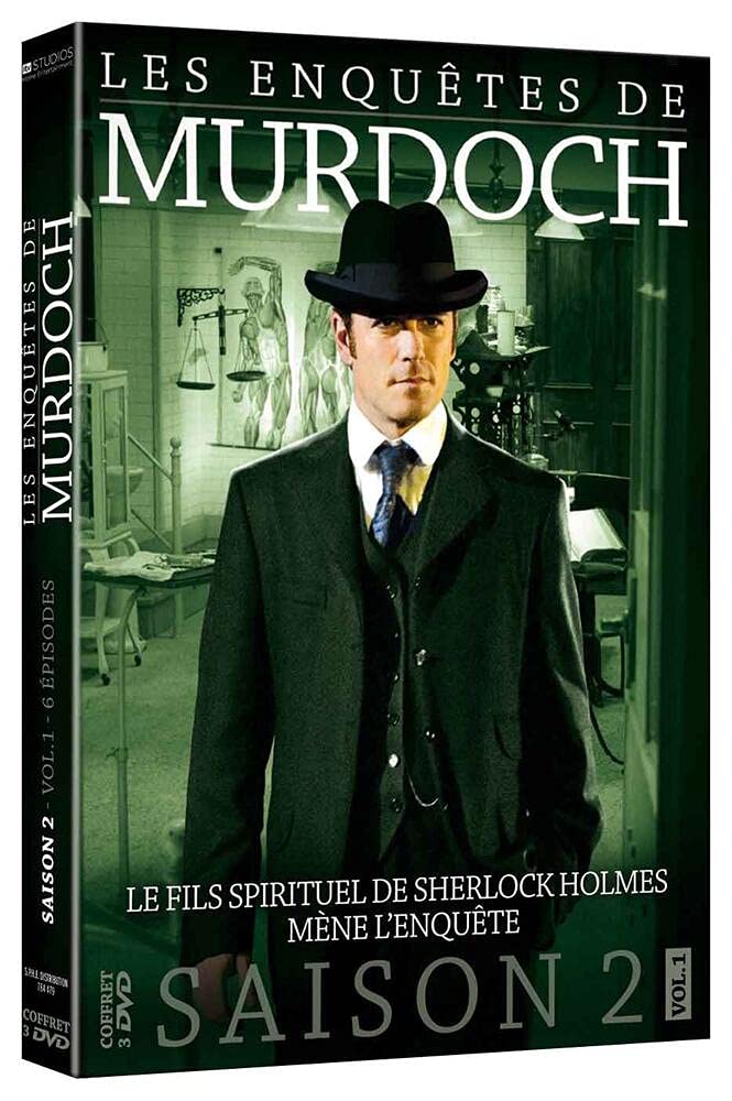 Les Enquêtes de Murdoch - Saison 2 - Vol. 1 - Coffret 3 DVD Box sets
