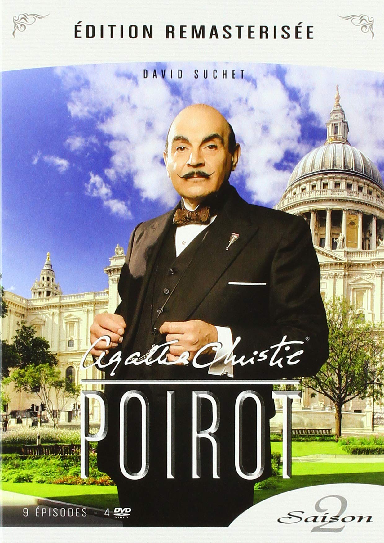 Agatha Christie : Poirot - Saison 2 - Coffret 4 DVD Box sets