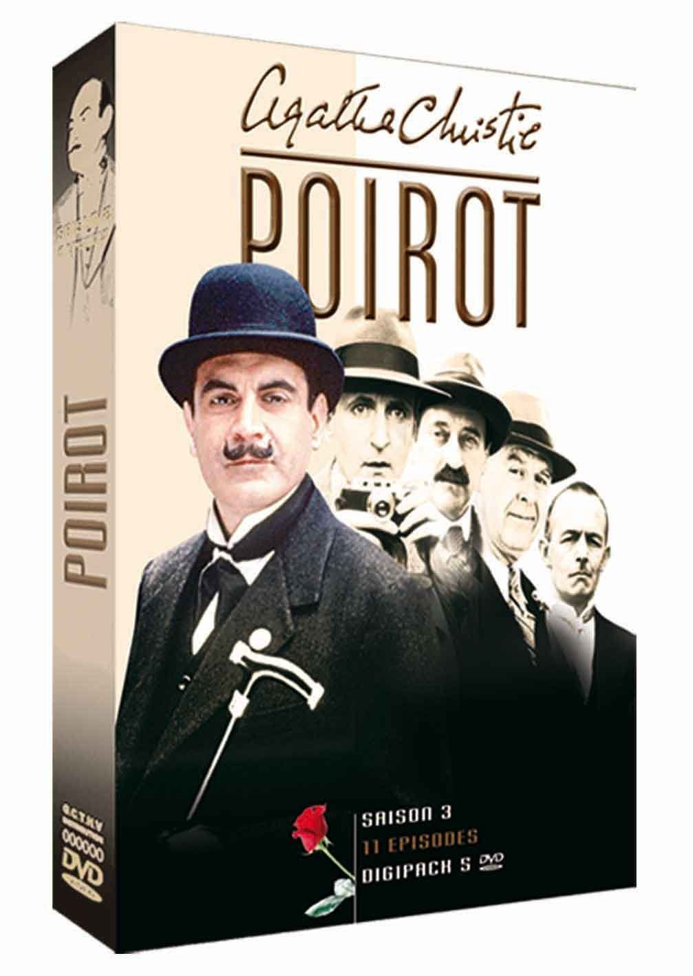 Agatha Christie : Poirot - Saison 3 - Coffret 4 DVD Box sets