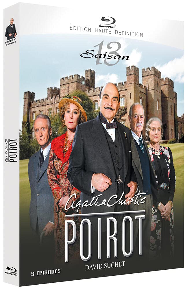 Agatha Christie : Poirot - Saison 13 - Coffret 5 Blu-ray dvd