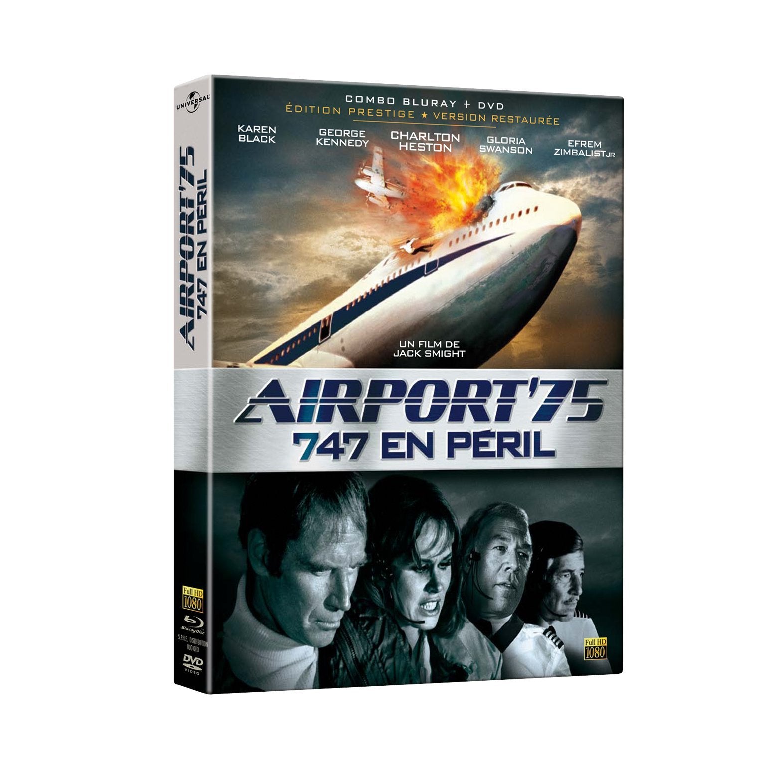Edition française officielle - Airport 75 : 747 en péril - Combo Blu-ray + DVD dvd