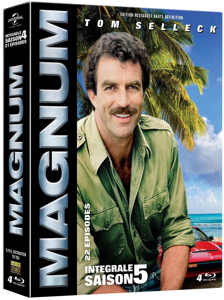 Edition française officielle - Magnum - Saison 5 - Coffret 4 Blu-ray dvd
