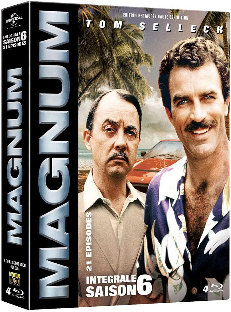 Edition française officielle - Magnum - Saison 6 - Coffret 4 Blu-ray dvd