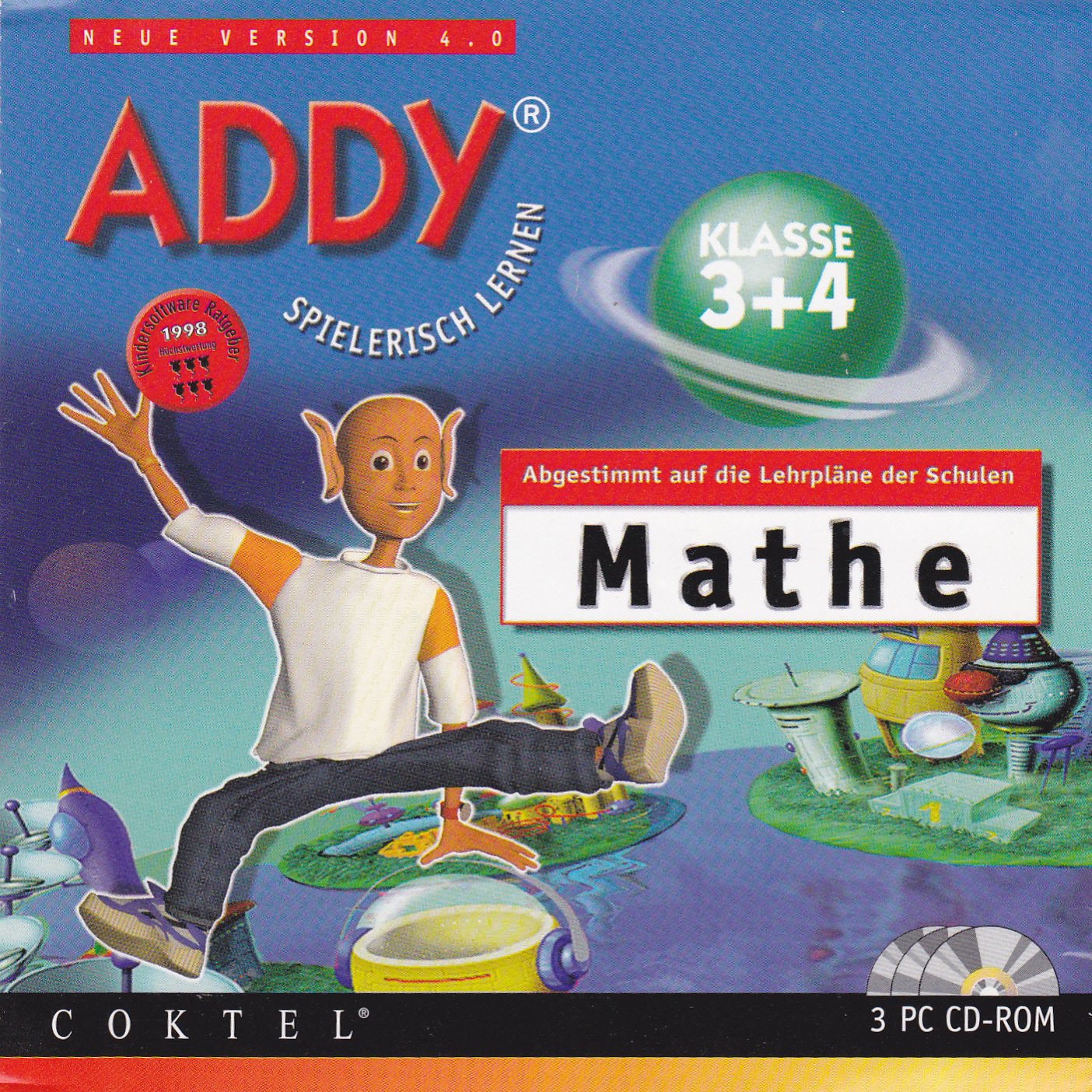 Addy Spielerisch Lernen, Mathe Klasse 3 + 4, 1997 Other software